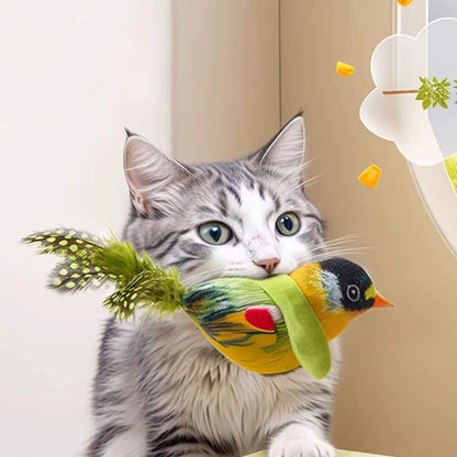 oiseau-pour-chat-vert