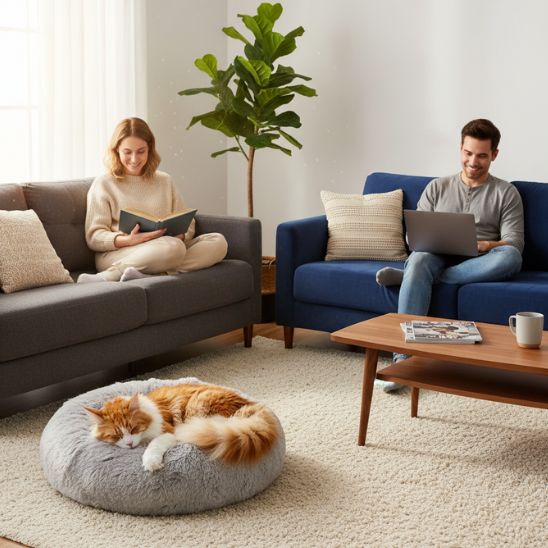 panier-chat-confort-tunnel