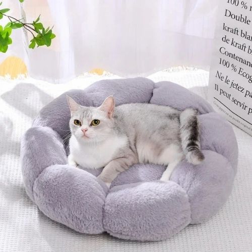 panier chat original fleur - Happy minet