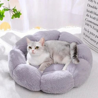 panier chat original fleur - Happy minet