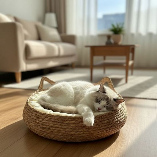 panier-en-osier-pour-chat-naturel-tressé