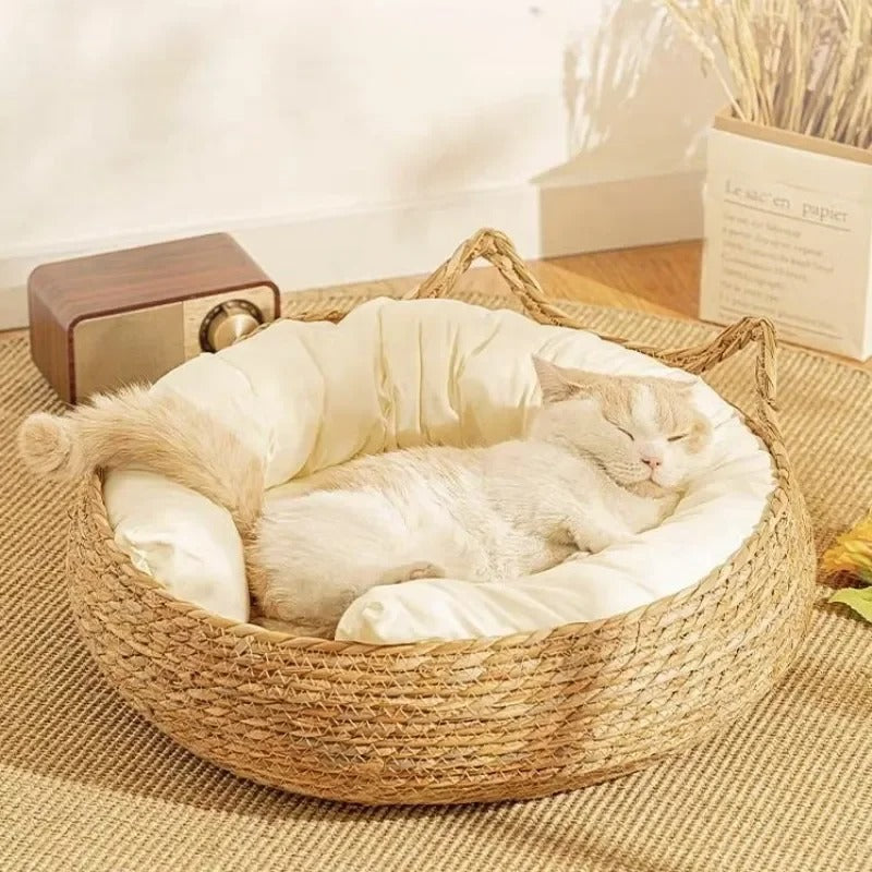 panier-en-osier-pour-chat