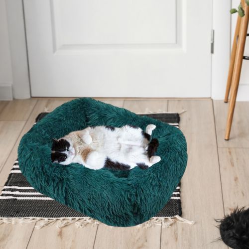 panier-pour-chat-vert-foncé-rectangle