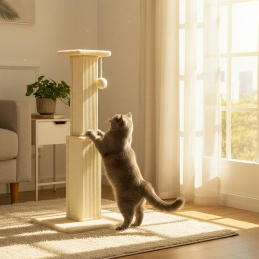 Poteau Griffoir Chat pratique