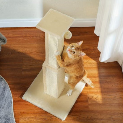 Poteau Griffoir Chat unique