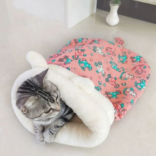 sac de couchage chat chaud - Happy minet