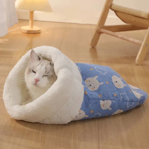 sac de couchage chat chaud - Happy minet