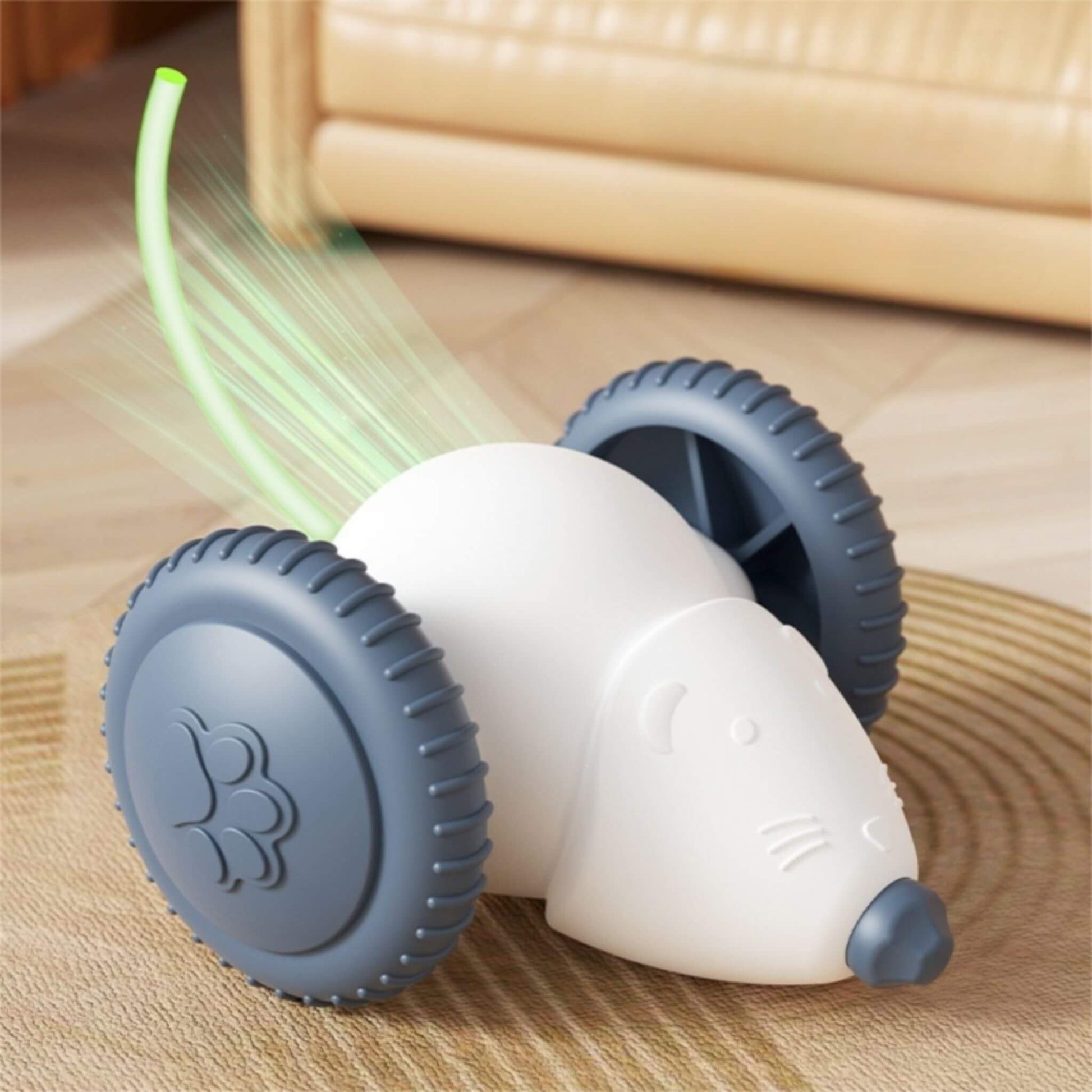 souris-pour-chat-blanche-grise