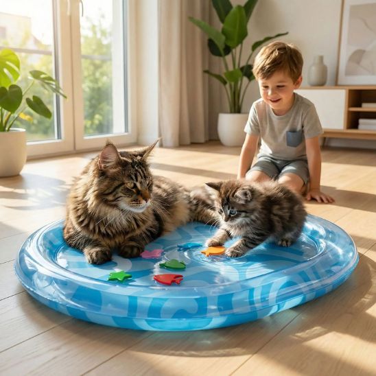Tapis fraicheur chat complet