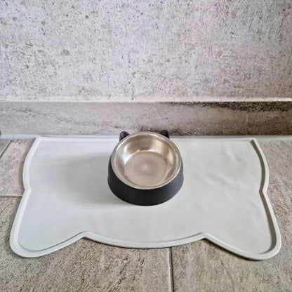 tapis gamelle chat pièce préservée