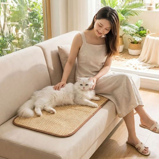 Tapis rafraichissant chat agréable