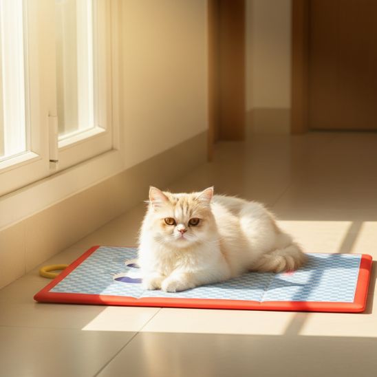 Tapis rafraichissant chat frais