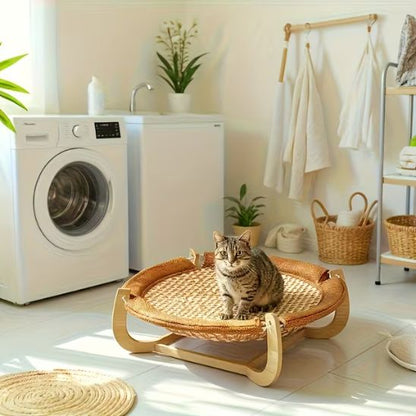 Tapis rafraichissant chat | Hamac Rotin Climatisé