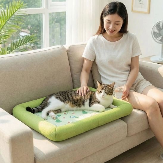 tapis rafraîchissant chat idéal