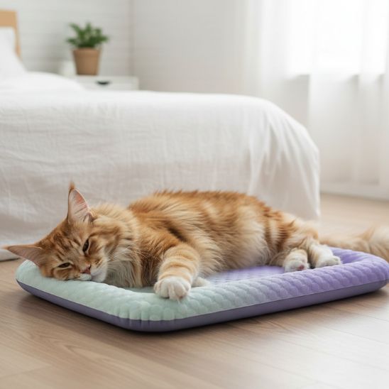 tapis-rafraichissant-chat-reposant-frais