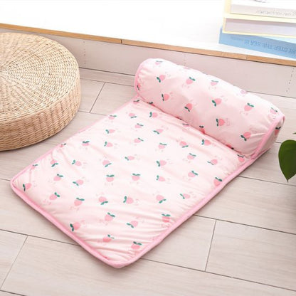 tapis-rafraichissant-pour-chat-rose-frais