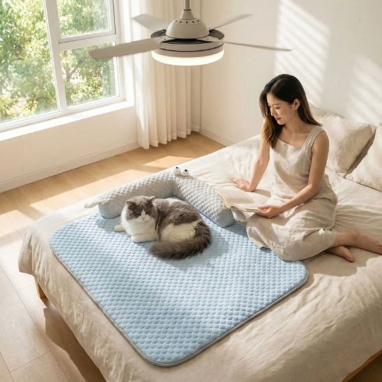 Tapis refrigerant chat répit