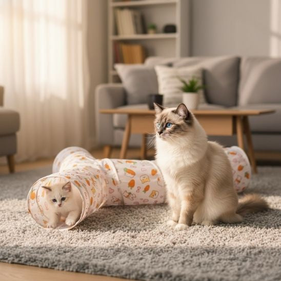 tunnel-chaton-décoratif