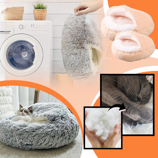 coussin-pour-chat- lavable - LIT COCOONING™ - Happy minet